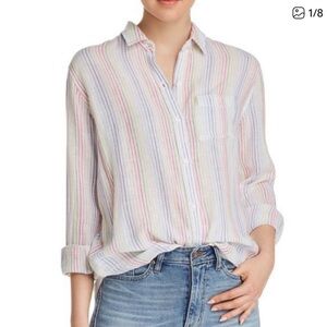New Rails Woman’s Charlie Pastel Blouse Small